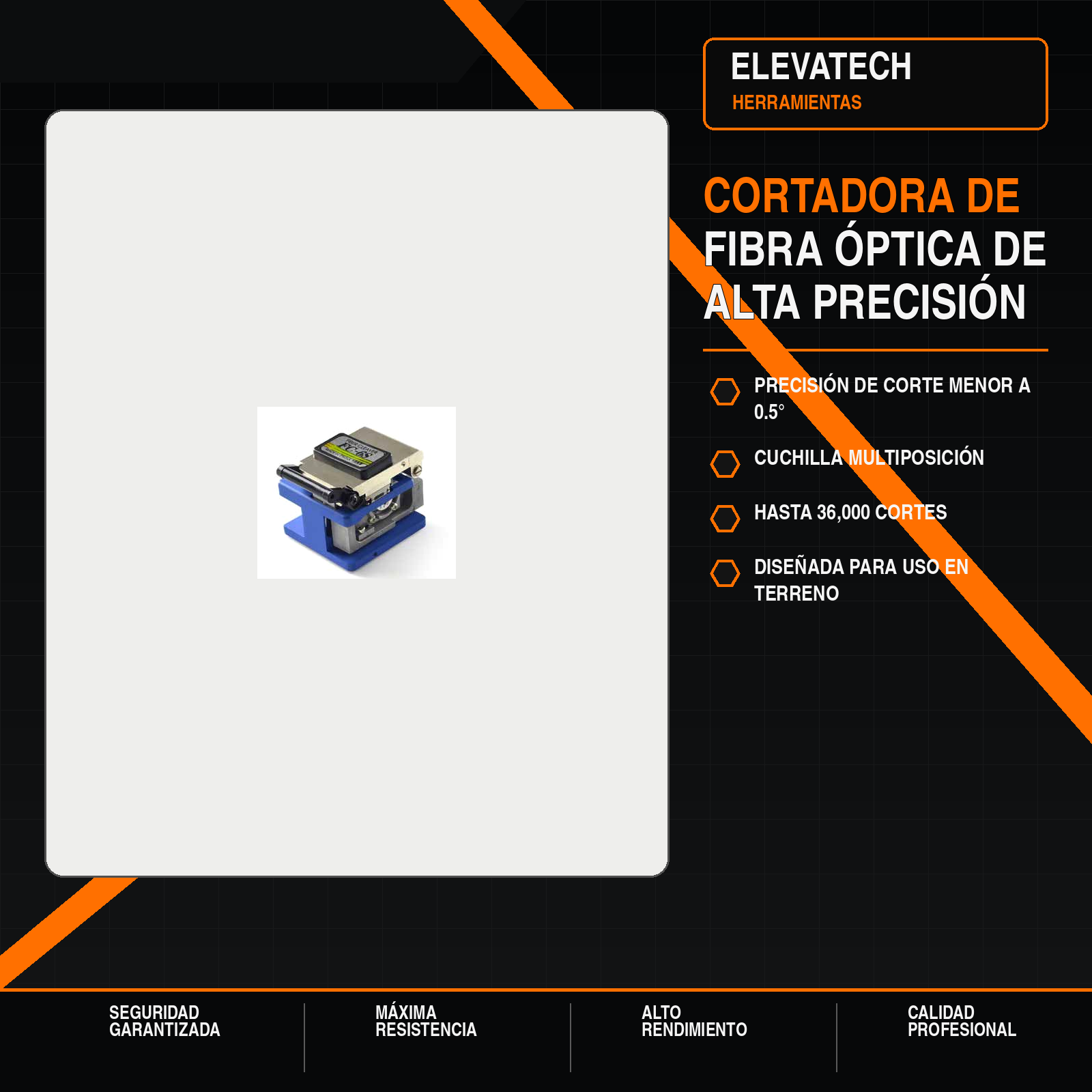 Cortadora de fibra óptica FC-6S