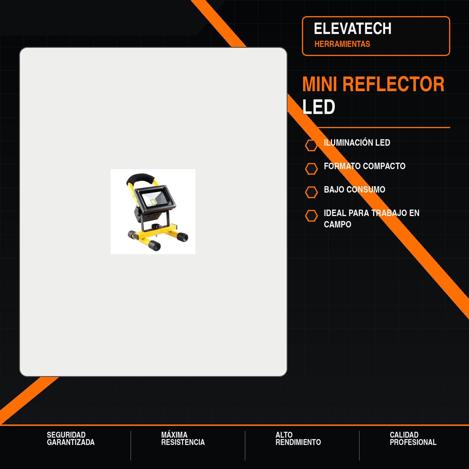 Mini reflector LED